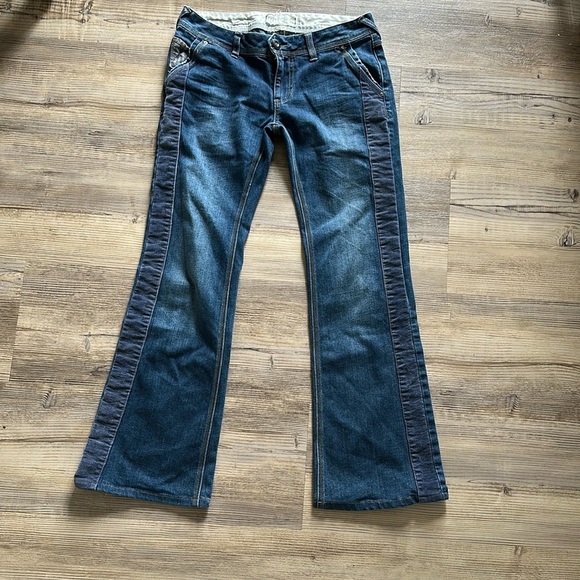 Y2K- low rise free people flared jeans - Picture 1 of 6